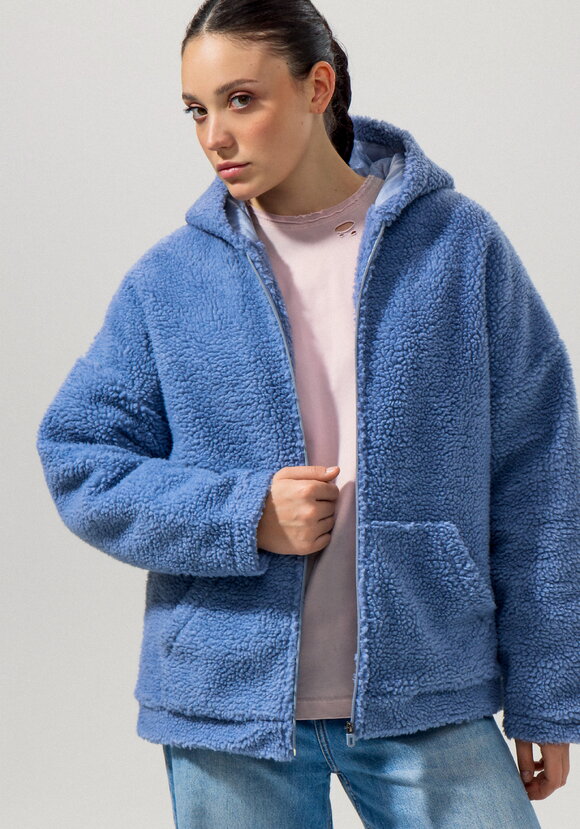 Толстовка тедди с капюшоном шир.  580, рис. 16