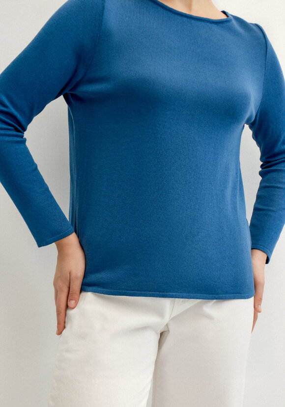 Джемпер свободный с горлом лодочкой шир.  580, рис. 11