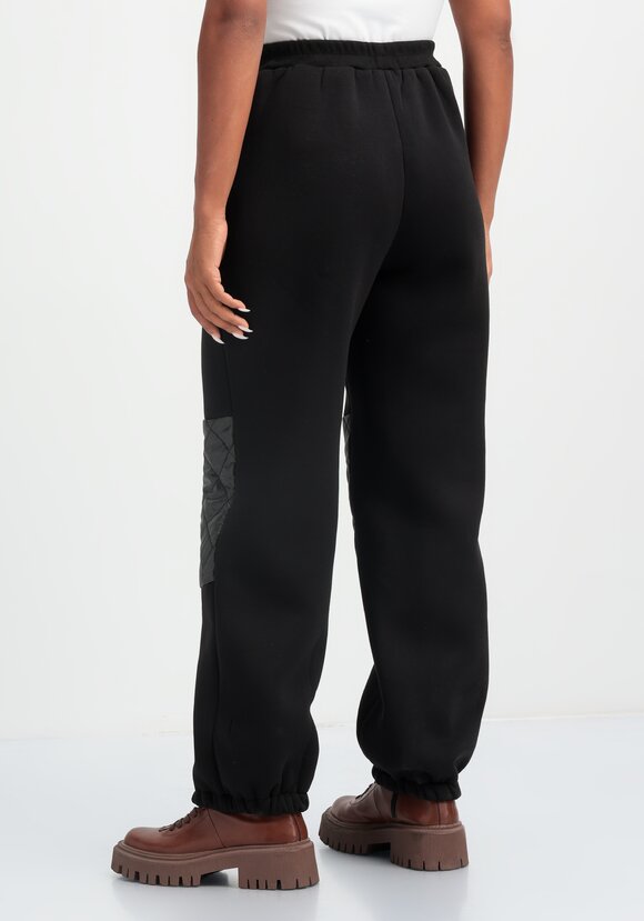 Брюки со вставками из стёганой ткани шир.  580, рис. 3