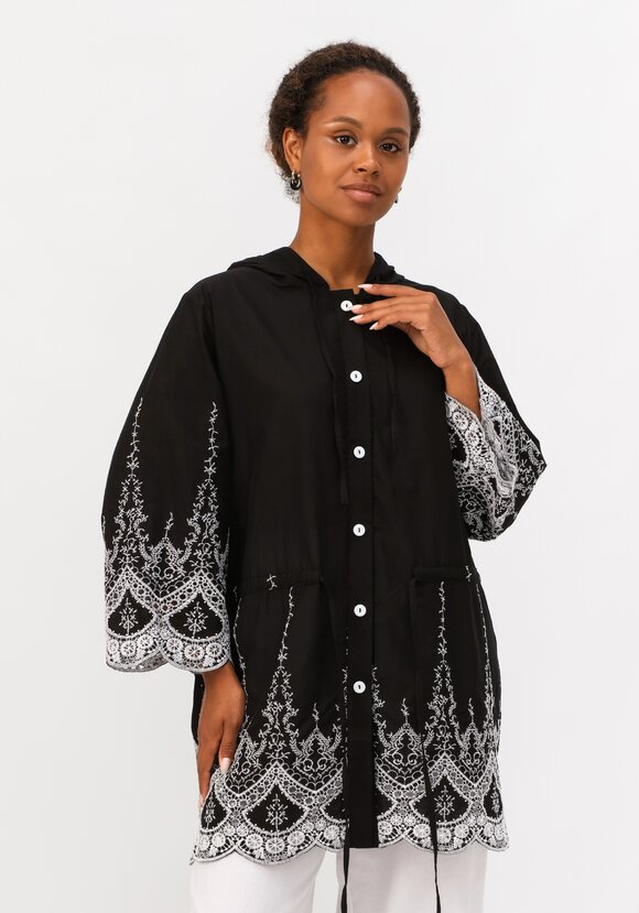 Ветровка летняя с капюшоном шир.  580, рис. 1