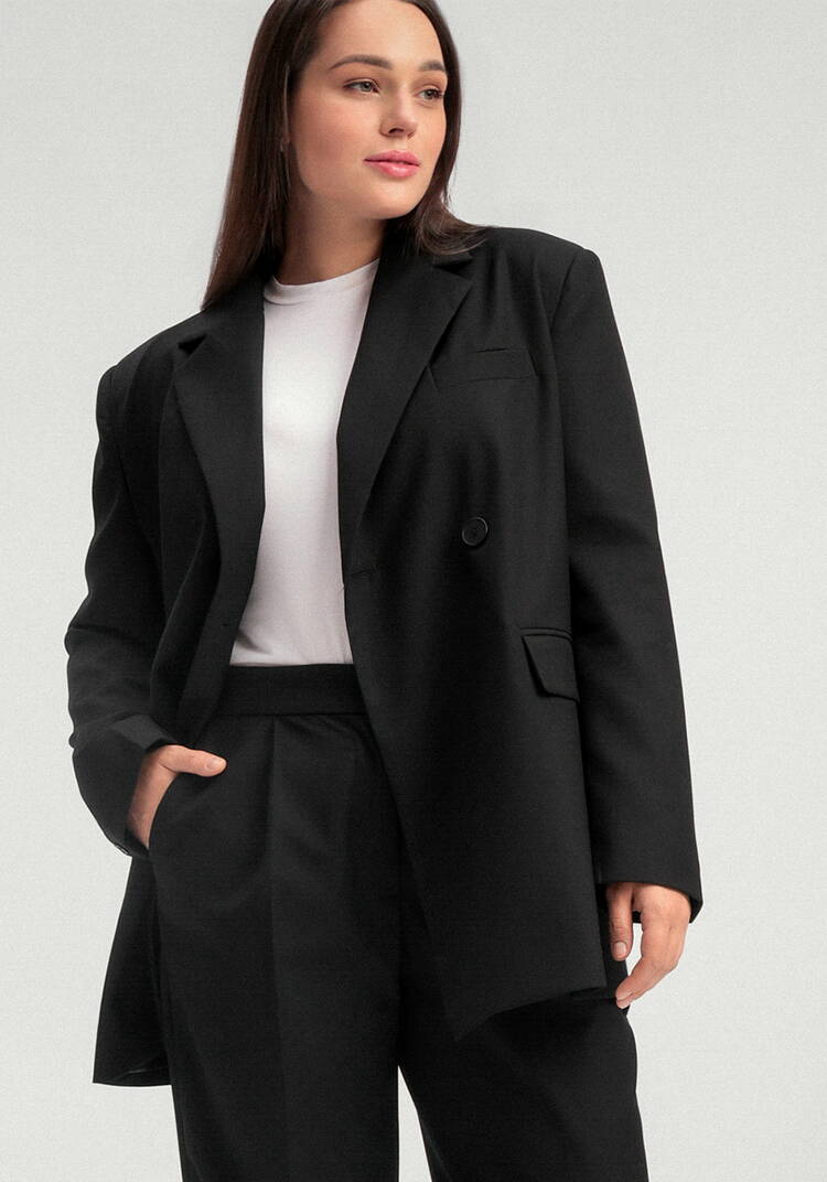 Пиджак с разрезом по спинке шир.  750, рис. 10