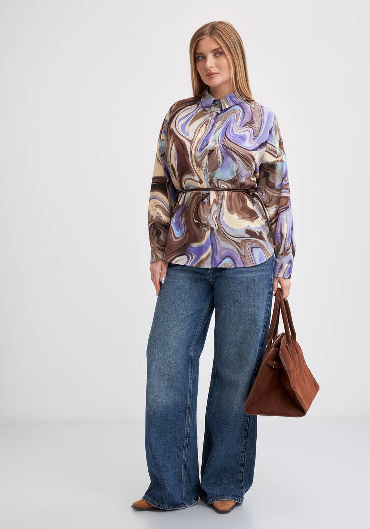 Блуза Аэлитта шир.  750, рис. 8