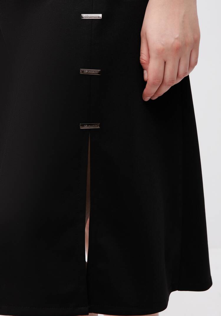 Юбка А-образного силуэта с пуговицами шир.  750, рис. 5