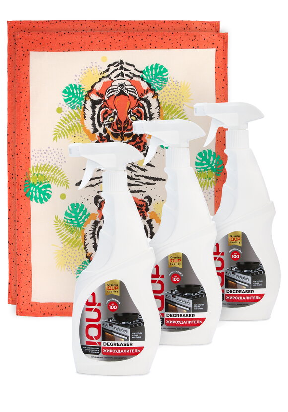 Спрей-антижир, 3 шт. + кoмплект полотенец шир.  580, рис. 1