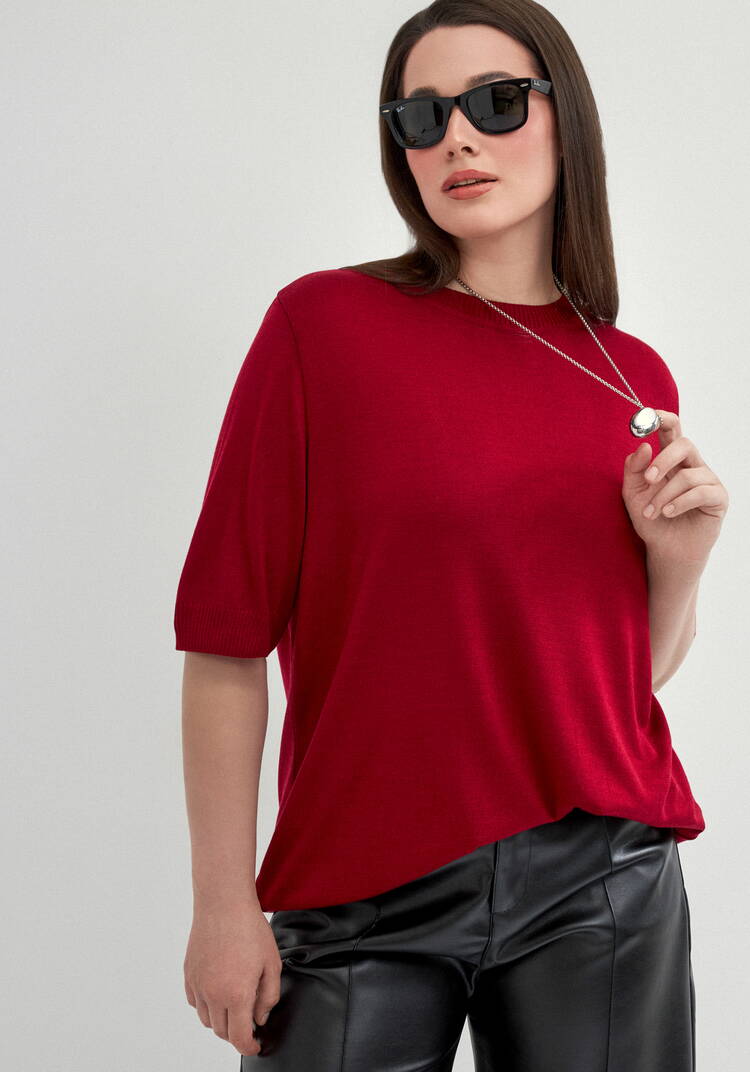 Джемпер с рукавами 3/4 шир.  750, рис. 24