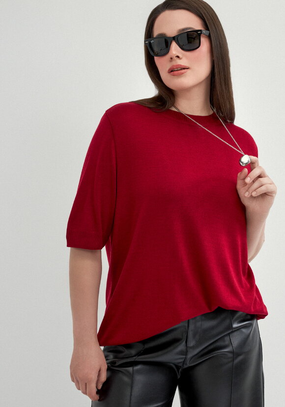 Джемпер с рукавами 3/4 шир.  580, рис. 24