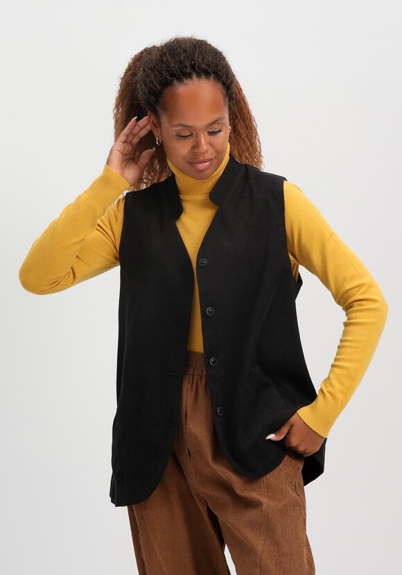 Жилет из вельвета с карманами шир.  580, рис. 7