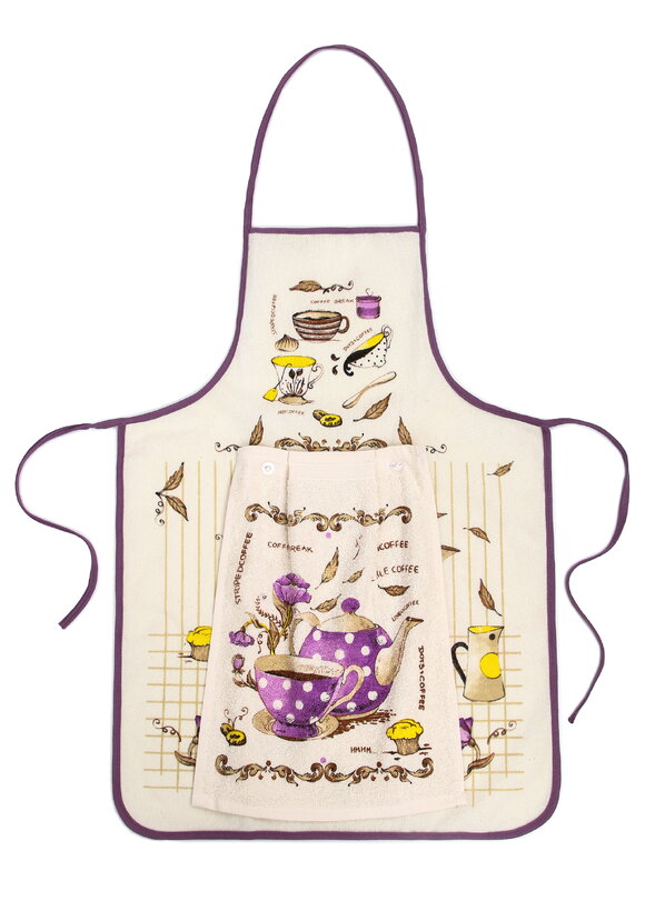 Фартук прорезиненный с полотенцем шир.  580, рис. 7