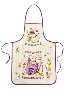 Фартук прорезиненный с полотенцем