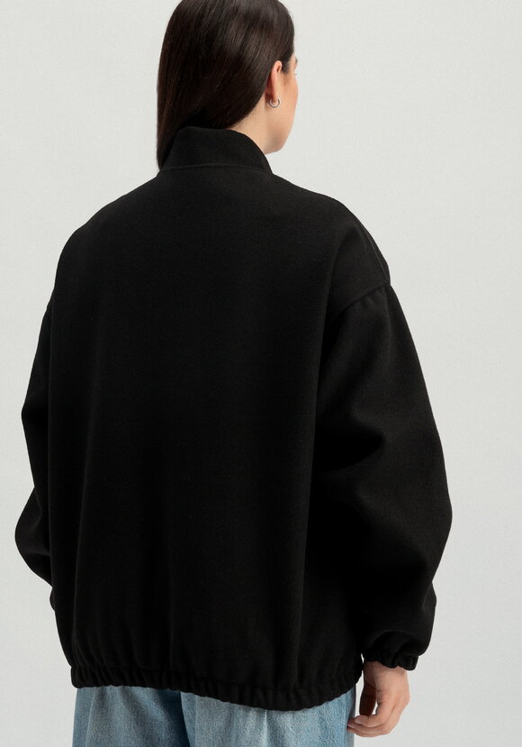 Бомбер свободного кроя на молнии шир.  580, рис. 22