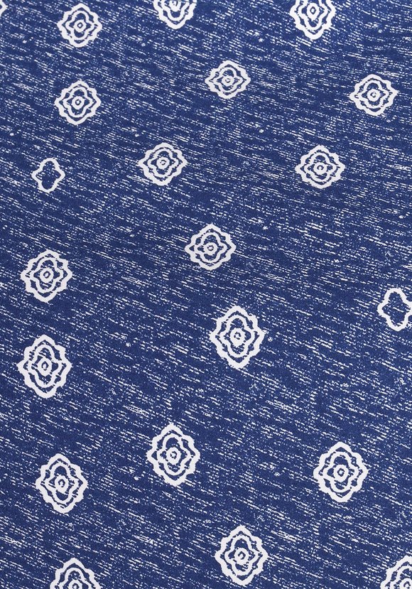 Блуза свободная с коротким рукавом и рисунком шир.  580, рис. 3