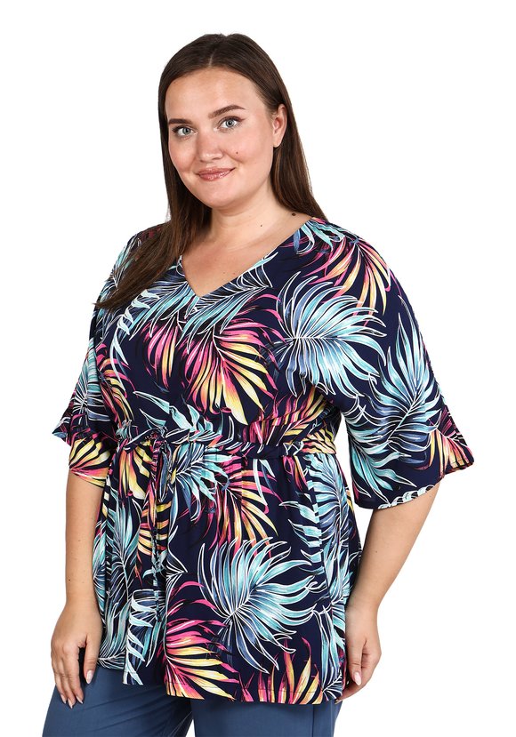 Блуза Яркие Мечты шир.  580, рис. 4