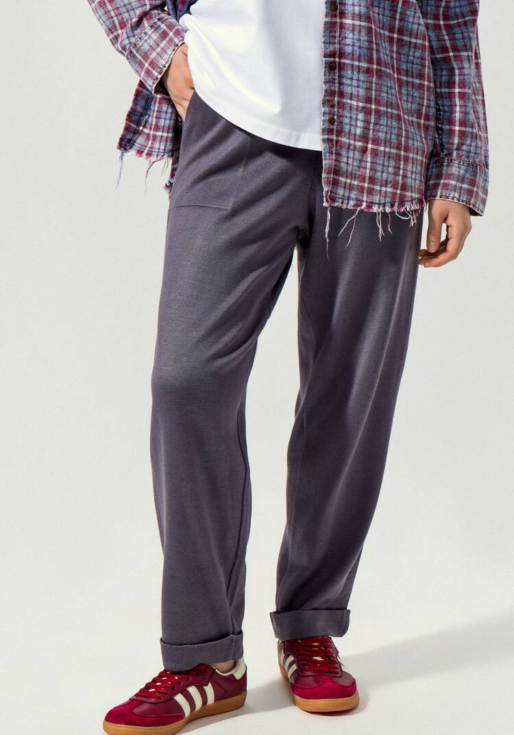 Брюки зауженные книзу шир.  750, рис. 17