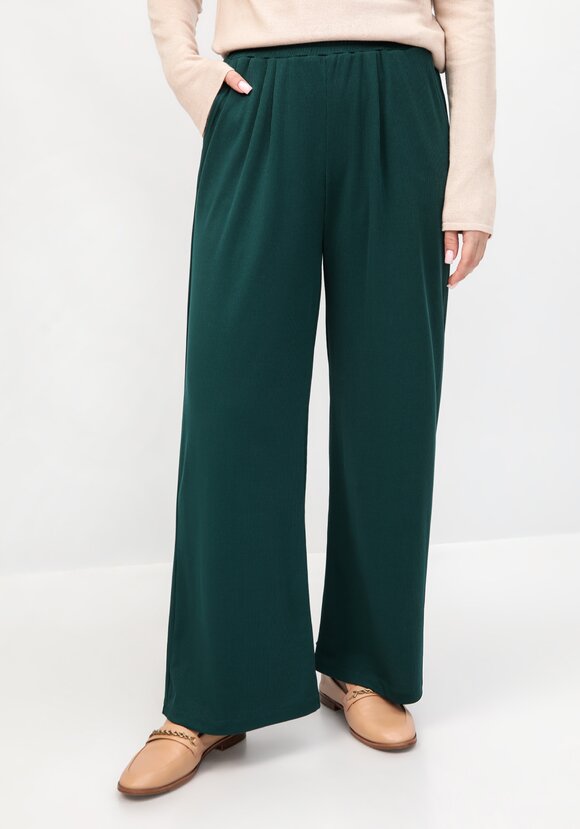 Брюки свободные от бедра с комфортным поясом шир.  580, рис. 8