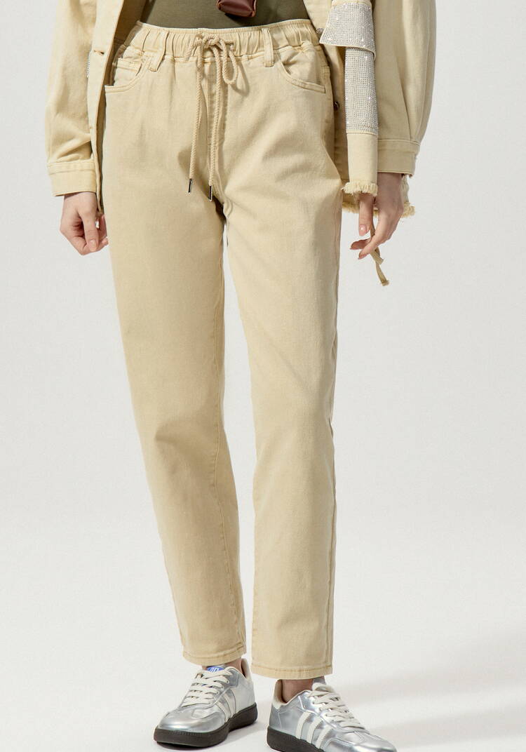 Джинсы с резинкой по поясу шир.  750, рис. 24