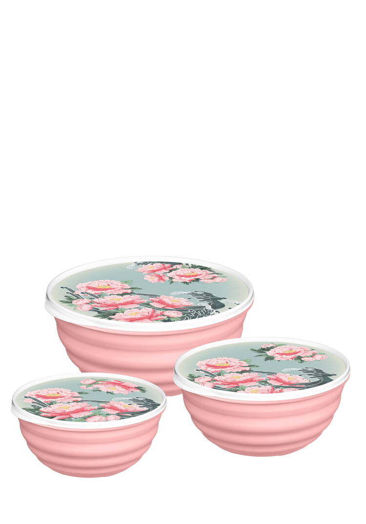 Комплект мисок Сад пионов 3 шт. шир.  750, рис. 2