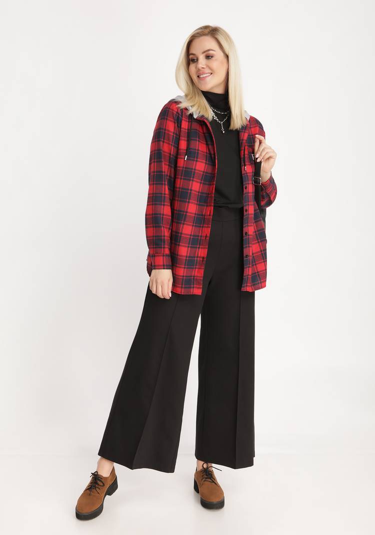 Рубашка в клетку Сюзанна шир.  750, рис. 7