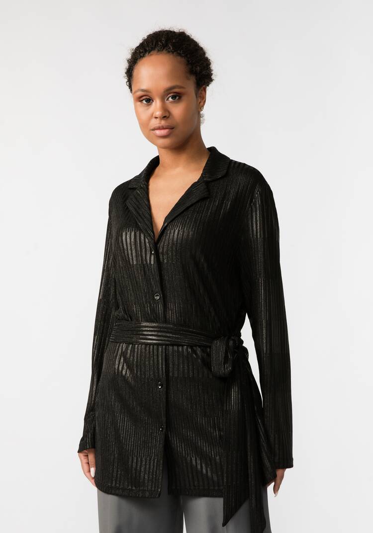 Блуза Яркая ночь шир.  750, рис. 4