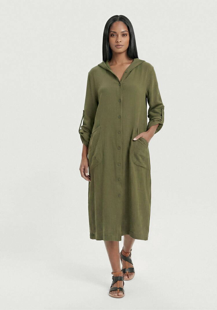 Тренч скапюшоном шир.  750, рис. 15