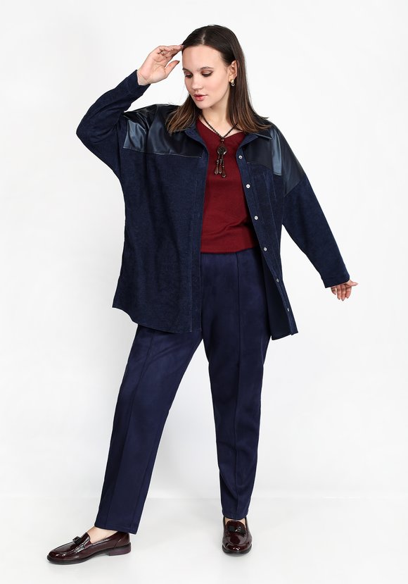 Рубашка Яркая индивидуальность шир.  580, рис. 11