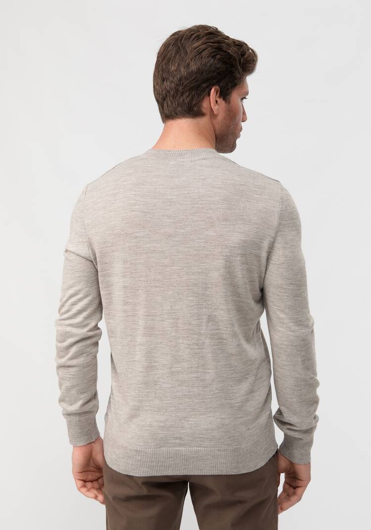 Джемпер классический с длинным рукавом шир.  750, рис. 7