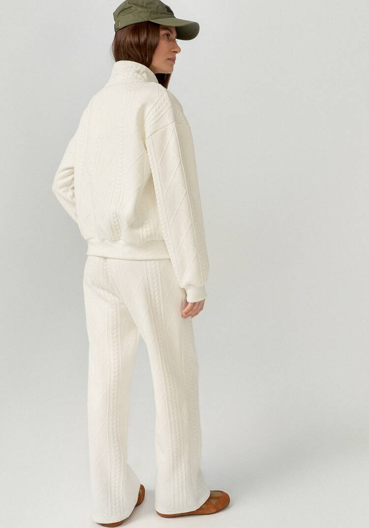 Костюм бомбер и брюки свободного кроя шир.  750, рис. 3