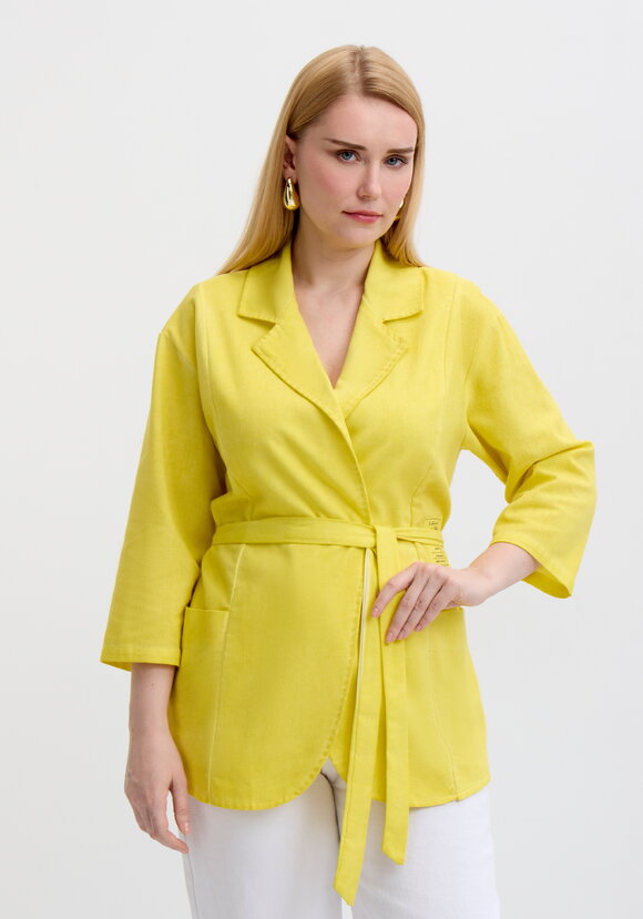 Жакет удлиненный прямого кроя шир.  580, рис. 1