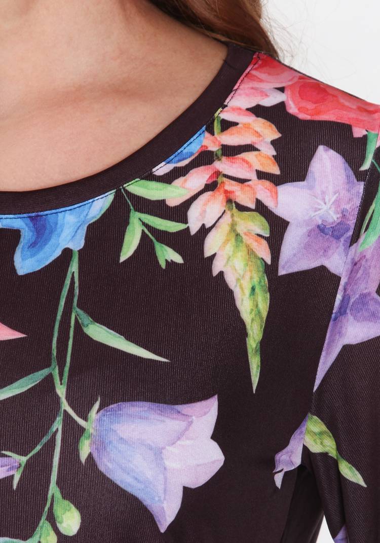 Блуза Цветочная серенада шир.  750, рис. 20