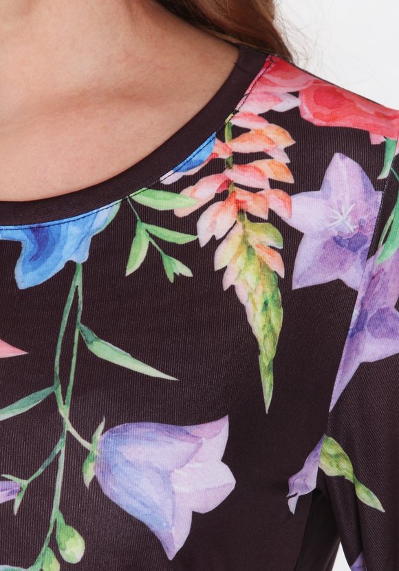 Блуза Цветочная серенада шир.  580, рис. 20