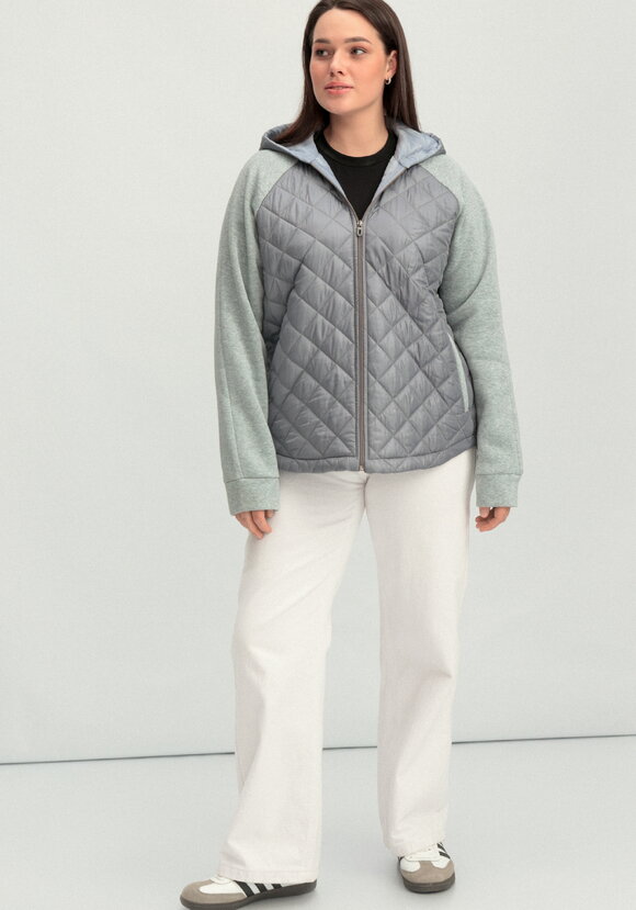 Толстовка с капюшоном и стежкой шир.  580, рис. 25