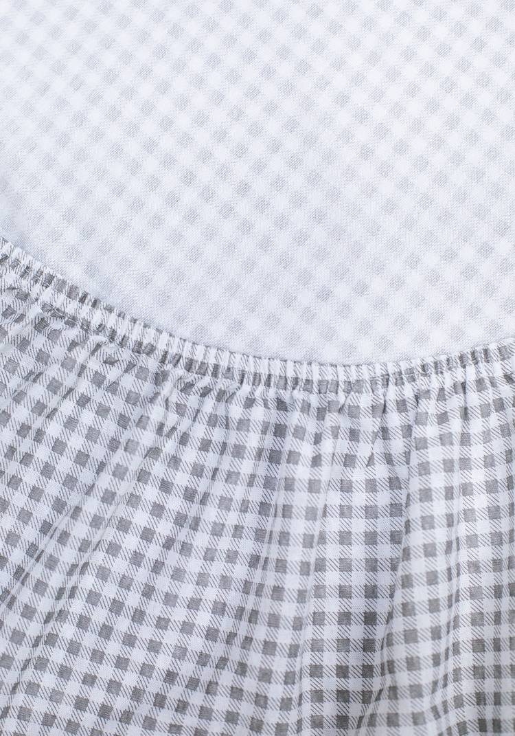 Простыня на резинке Клетка шир.  750, рис. 7