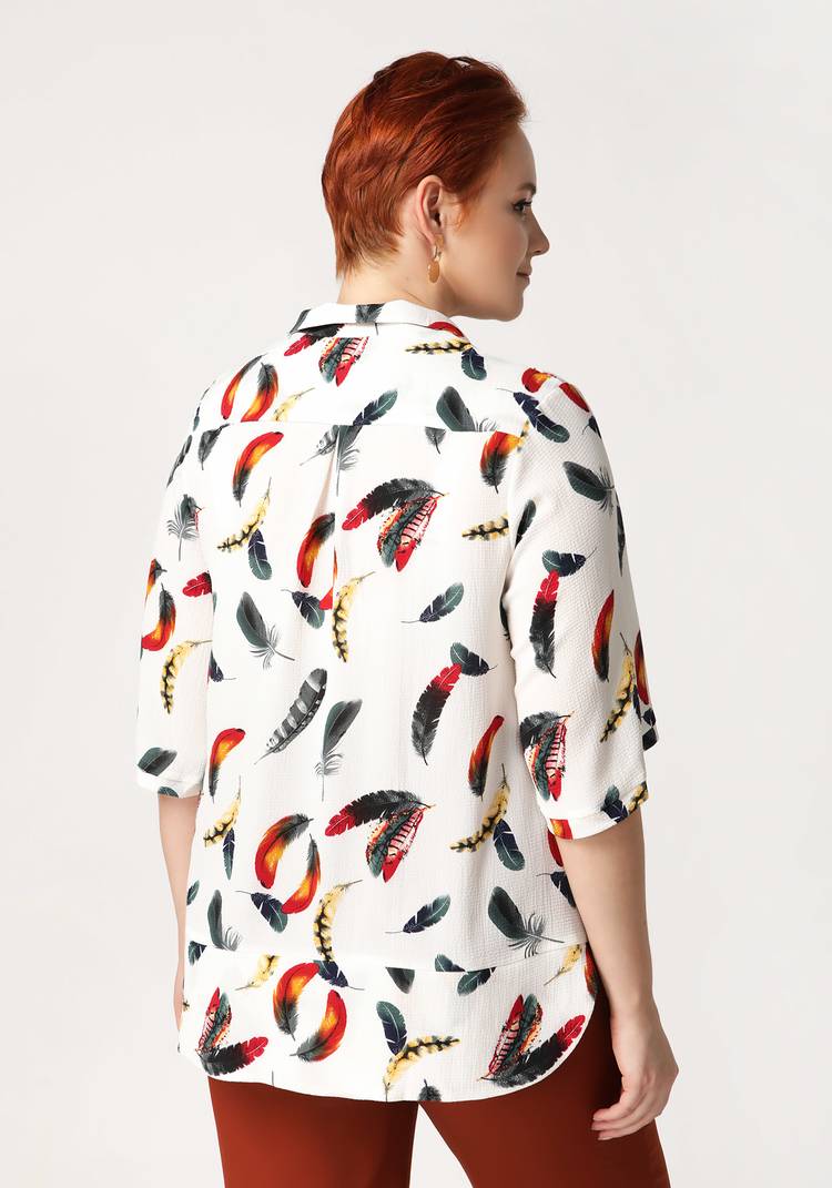 Блуза Яркая звезда шир.  750, рис. 4