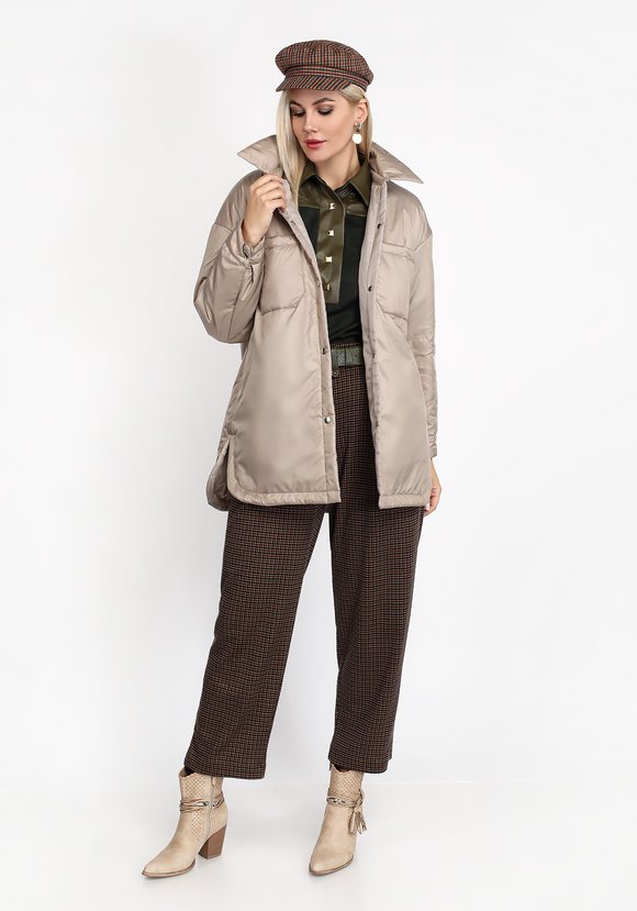 Куртка на кнопках шир.  580, рис. 8