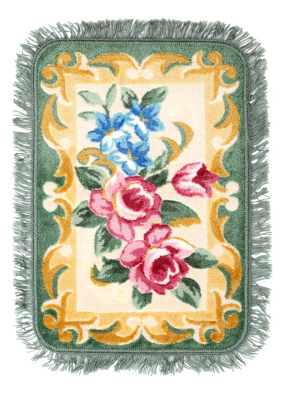 Коврик с бахромой шир.  580, рис. 19