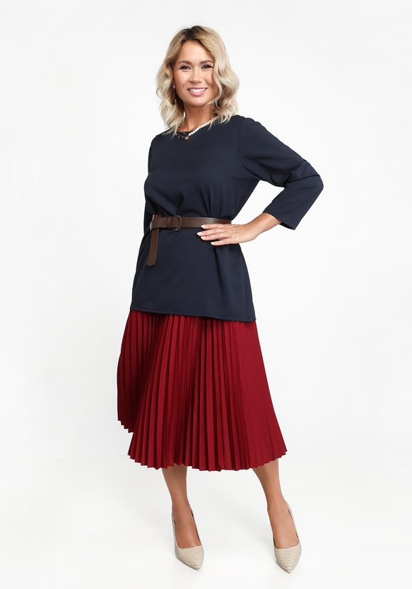 Туника Спокойный силуэт шир.  580, рис. 15