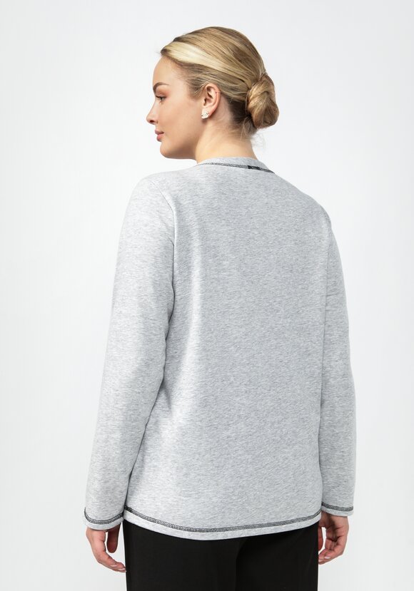 Лонгслив свободного кроя шир.  580, рис. 3