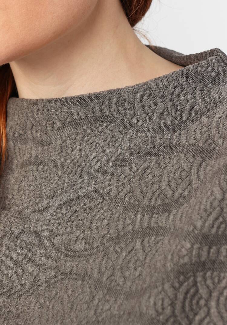 Джемпер из трикотажной фактурной ткани шир.  750, рис. 6