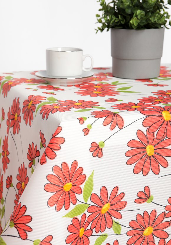 Скатерть для кухни с пропиткой Блумен шир.  580, рис. 9