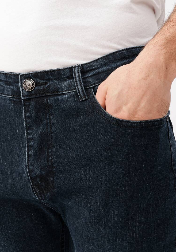 Джинсы классические мужские шир.  750, рис. 5