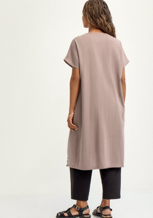 Туника изо льна с кружевом шир.  580, рис. 11