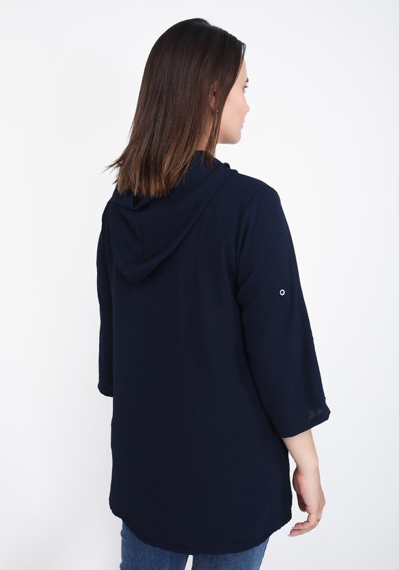 Жакет из вискозы на молнии шир.  580, рис. 19