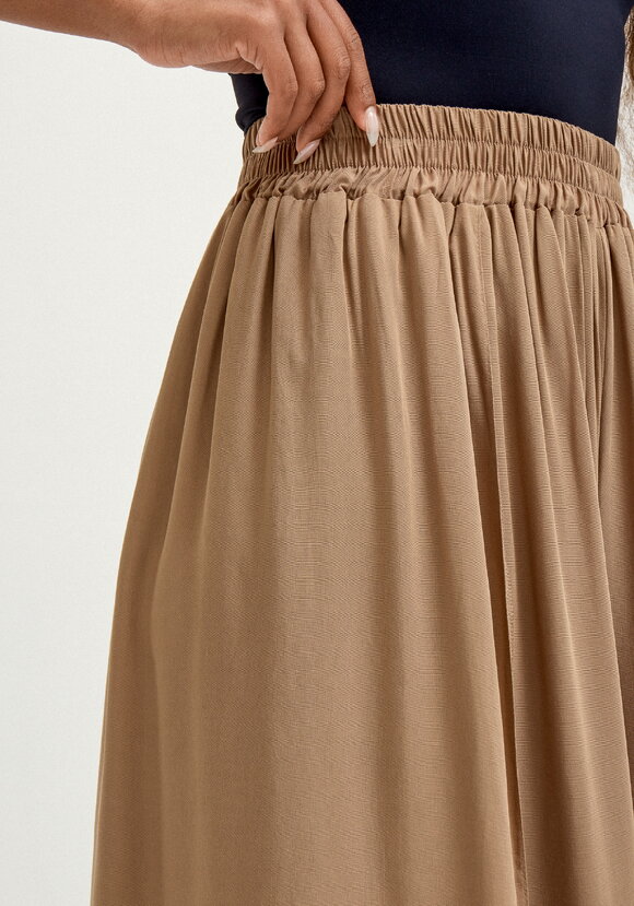 Юбка-брюки свободного кроя на резинке шир.  580, рис. 13