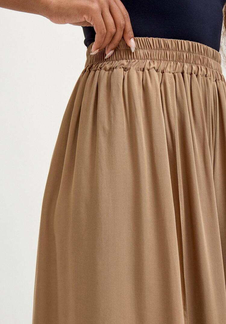 Юбка-брюки свободного кроя на резинке шир.  750, рис. 13