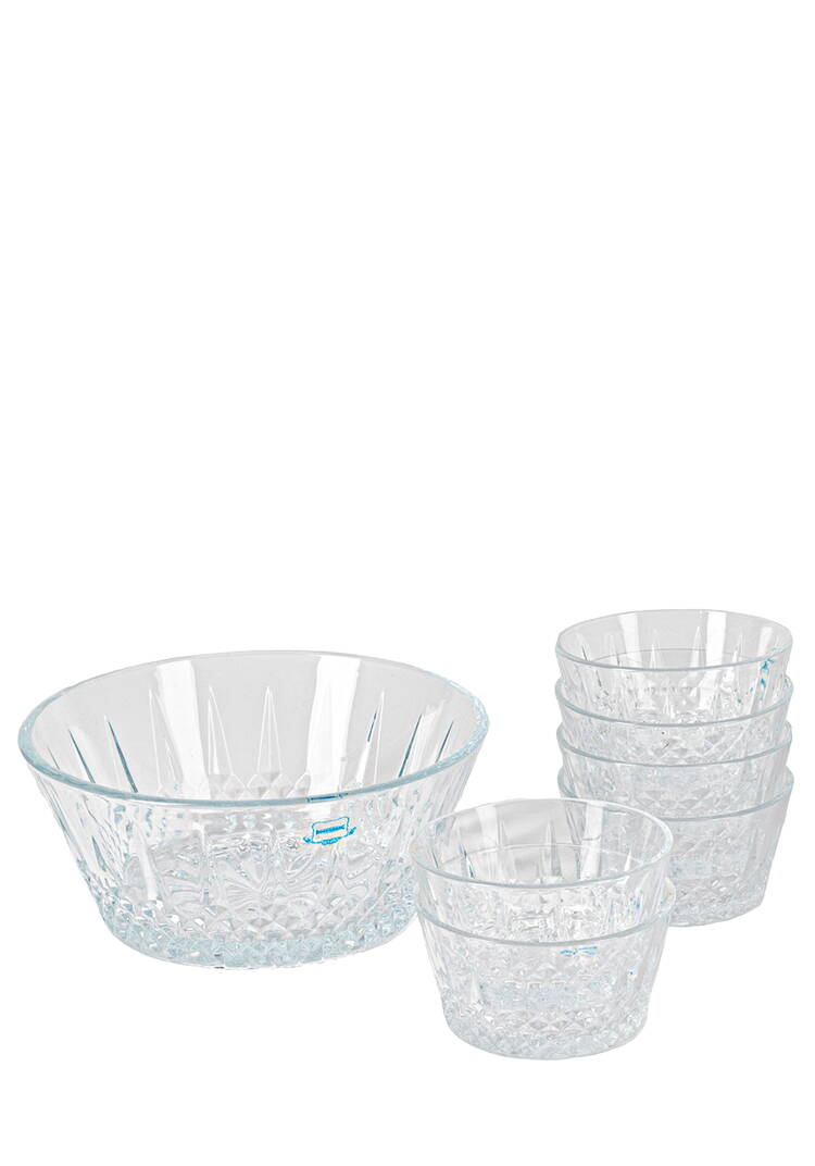 Набор стеклянных салатников, 14 предметов шир.  750, рис. 5