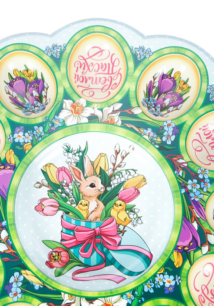 Пасхальные подставки на 12 яиц и кулич, 2 шт. шир.  750, рис. 24