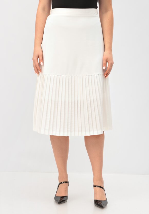 Юбка с плиссированным краем шир.  580, рис. 12