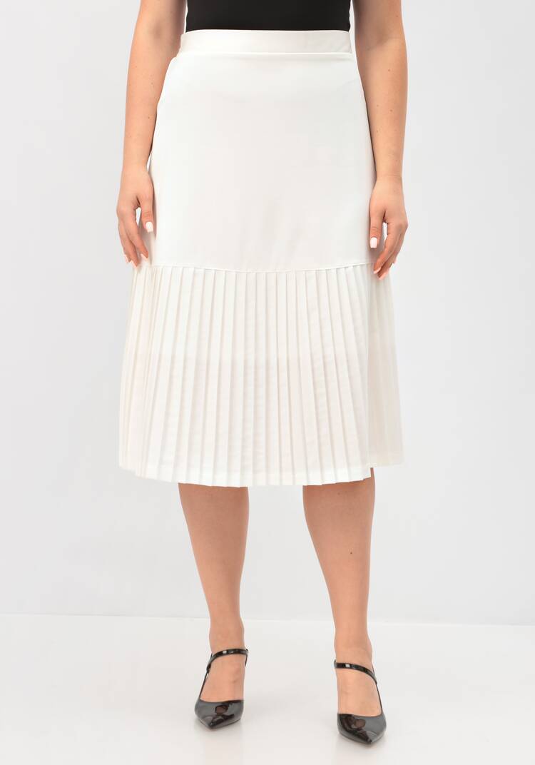 Юбка с плиссированным краем шир.  750, рис. 12