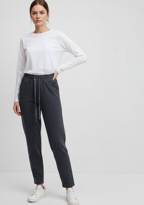 Брюки утепленные с высокой посадкой