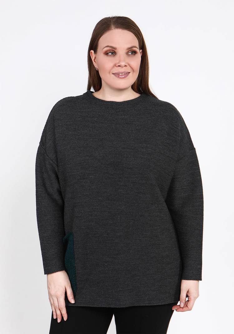 Джемпер Красивая история шир.  750, рис. 6