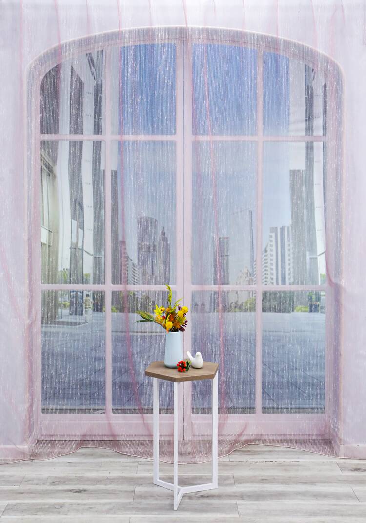 Тюль с люрексом Тривия шир.  750, рис. 6